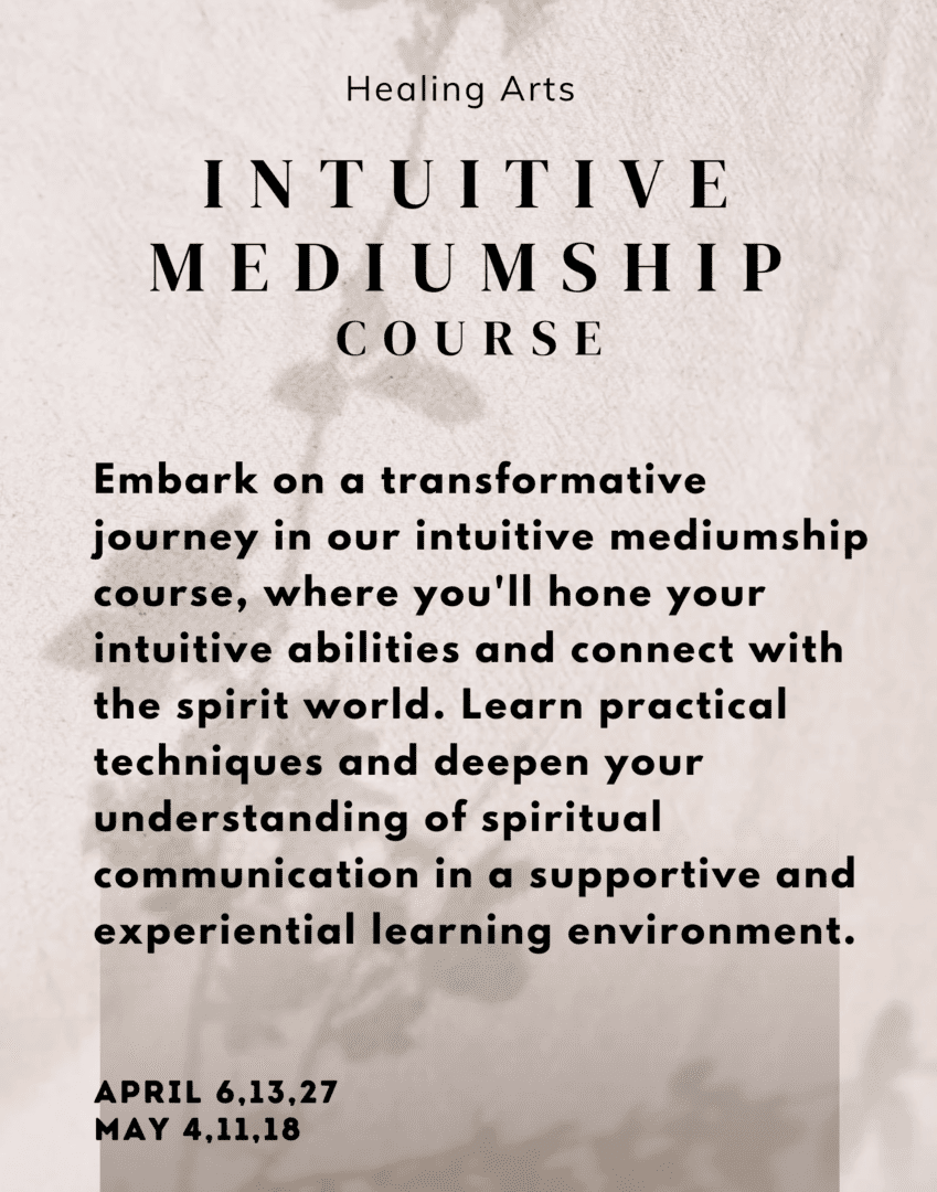 Intuitive Mediumship L1 (22 x 28 in)