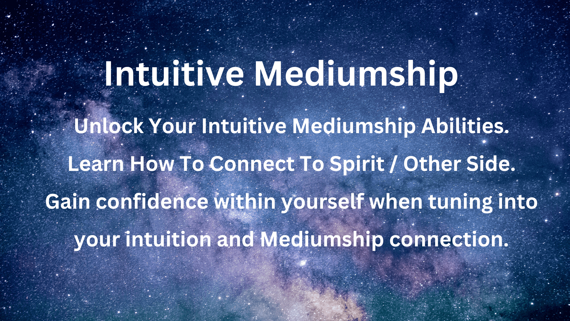 12-1-24 Intuitive Mediumship L1