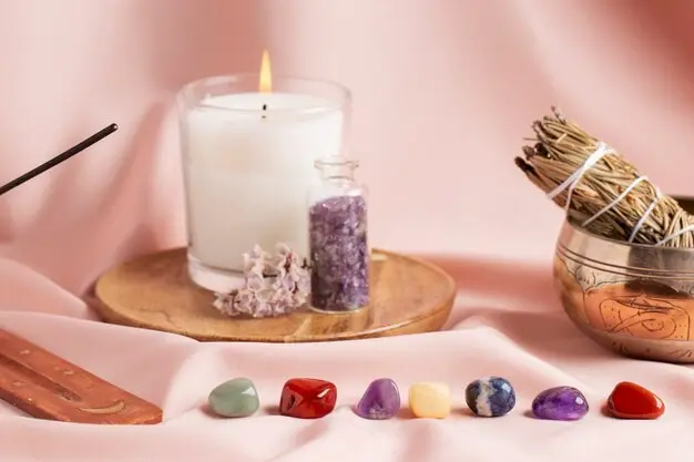 crystals and healing stones